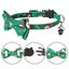 2 Pack Christmas Cat Collar Breakaway With Removable Bow Tie With Bell Adjustabl Carousel 4