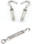 Clotheslines Portable Windproof Anti-sag Clothes Rope Line With Stainless Steel Carousel 3