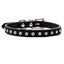 Cute, Dazzling, Shiny, Elegant Fancy Suede With 1 Row Of Shiny Rhinestone Crysta Carousel 1