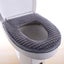 Bathroom Soft Thicker Warmer Toilet Seat Cover Pad Home Decoration Toilet Seat C Carousel 1