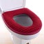 Bathroom Soft Thicker Warmer Toilet Seat Cover Pad Home Decoration Toilet Seat C Carousel 2