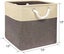 Foldable Storage Bin [1-pack] Collapsible Cube Storage Basket With Sturdy Cotton Carousel 4