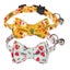 2 Pack/set Christmas Cat Collar Breakaway With Cute Bow Tie And Bell For Adjusta Carousel 3