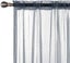 Transparent Curtains Living Room Rod Pocket Window Curtain Panels Bedroom Semi S Carousel 5