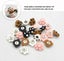 Push Pins For Cork Boards, 25pcs Paw Print Thumb Tacks W/storage Box, Decorative Carousel 5