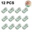 Compatible 12 Pack No Pins Duvet Clips Quilt Fix Clip Bed Comforter Cover Holder Carousel 3
