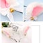 Black Cat Fox Faux Fur Ears Headband + Bell Choker Collar With Bell Bow Carousel 4