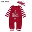 Newborn Baby Girls Boys Christmas Clothes Outfits My First Christmas Carousel 1