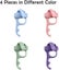 4 Pieces Pencil Grips Trainer For Both Left-handed And Right-handed, Kids Handwr Carousel 2