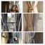 Window Curtain Tiebacks Clips Vs Strong Magnetic Tie Band Home Office Decorative Carousel 3