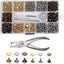 Leather Rivets 240 Set 2 Sizes Double Rivet Tubular Metal Studs With 3 Pieces Fi Carousel 1