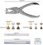 Leather Rivets 240 Set 2 Sizes Double Rivet Tubular Metal Studs With 3 Pieces Fi Carousel 3