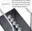 Kuaetily Newton Pendulum Big Newton Pendulum Ball Game With Base 18cm Carousel 3