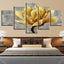 Canvas Artwork For Walls Yellow Flowers Hd Inkjet Decorative Paintings Home Kitc Carousel 3