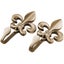 2 Pieces Wall Curtain Hooks, Made Of Vintage Style Metal Engraving Craft, Decora Carousel 1