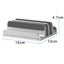 Double-slot Adjustable Vertical Laptop Stand Designed Desktop Holder Carousel 3