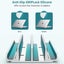 Double-slot Adjustable Vertical Laptop Stand Designed Desktop Holder Carousel 4
