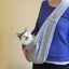 Dog And Cat Sling Carrier Hands Free Reversible Pet Papoose Bag - Soft Pouch An Carousel 2