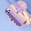 Bubble Sensory Fidget Toy Phone Case, 3d Soft Silicone Rainbow Color Simple Dimp Carousel 3
