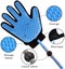 Pet Bathing Tool Dog Bathing Massaging Glove, Pet Hair Remover For Dog Bath With Carousel 4