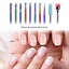 10pcs Diamond Nail Drill Bit Set, Professional Cuticle Nail Drill Bits Kit For A Carousel 3