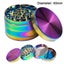 4-piece Set Of Pollen Mills Colorful Metal Zinc Alloy Tobacco Grinder Carousel 1