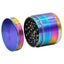 4-piece Set Of Pollen Mills Colorful Metal Zinc Alloy Tobacco Grinder Carousel 3