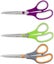 Pack Of 3 Multipurpose, Comfort Grip, Titanium Fused, Stainless Steel Office Sci Carousel 1