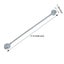2 Pieces Magnetic Curtain Tiebacks Curtain Clips Rope Holdbacks ,grey Carousel 4