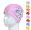 Kids Swim Caps, Silicone Waterproof Comfy Bathing Cap Swimming Hat For Long And Carousel 4