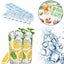 Silicone Ice Tray Summer Ice Box With Lid Ice Cubes 14 Grid Ice Tray Ice Making Carousel 3