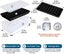 Ice Cube Tray Lid And Bin Silicone Ice Tray With Scoop 36 Gridsblack Carousel 2
