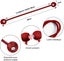 Set Of 4 Curtain Tiebacks, Magnetic Curtain Tiebacks Magnetic Braiding Buckle Cu Carousel 3