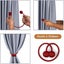 Set Of 4 Curtain Tiebacks, Magnetic Curtain Tiebacks Magnetic Braiding Buckle Cu Carousel 5