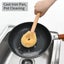Natural Cast Iron And Dish Scrub Brush, Kitchen Wooden Scrubber For Cleaning Pan Carousel 4