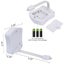 Waterproof Toilet Night Light, 8 Colors Changing, Automatic Sensor Carousel 2