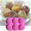 Silicone Mold For Handmade Soap, Cake, Jelly, Pudding, Chocolate, 6 Cavity Rose Carousel 5