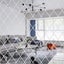 17pcs Mirror Wall Stickers, Stick On Mirror Tiles Sheet For Art Diy Carousel 1