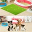 Cat Feeding Mat For Food And Water Bowls - Machine Washable Waterproof Carousel 4