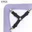 Bed Sheet Clips 8 Pack Triangle Bed Sheet Straps Mattress Corner Carousel 2