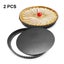 2pcs 8.8 Inches Non-stick Removable Loose Bottom Quiche Tart Pan Carousel 1