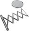 Simple And Fashionable Metal Makeup Mirror Wall-mounted Folding Mirror Free Punc Carousel 3