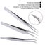 Professional Eyelash Tweezers Set Of 2 Stainless Steel Eyelash Tweezers For Eyel Carousel 3