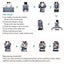 Baby Sling, High-quality Baby Belly Carrier, Elastic Sling For Newborns And Todd Carousel 3