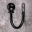 1 Pair Circle Ball Curtain Holdbacks, U Shaped Hook Wall Mounted Carousel 4