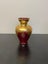 Vintage Murano Glass Ruby Red 24k Gold Gilt Carousel 2