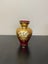 Vintage Murano Glass Ruby Red 24k Gold Gilt Carousel 1