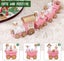 Christmas Wooden Train Rail Winter Wonderland Train Mini Train Decor Set For Chr Carousel 3