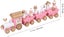 Christmas Wooden Train Rail Winter Wonderland Train Mini Train Decor Set For Chr Carousel 4
