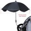 Nibesser Universal Kinderwagenschirm Gebogen Sonnenschirm Regenschirm Sonnensege Carousel 3